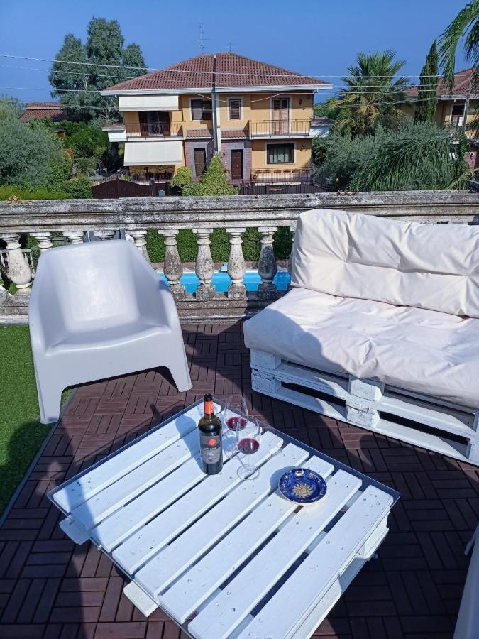 La Quintecita Villa Con Piscina Privata - Vicino Catania E Etna Сан Джовани ла Пунта Екстериор снимка